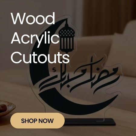 Wood Acrylic Cutouts