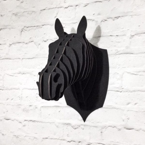 Laser Cut Horse Head Wall Mount