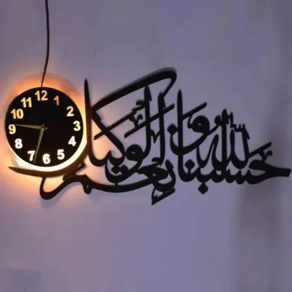 Brand 3D Islamic Clock for rooms