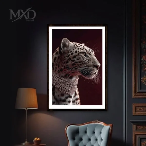 Panther Premium Wooden Art Frame | MX Decors